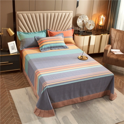 91家纺网 家纺一手货源 找家纺 （总）宝莱利家纺 2023全棉生态磨毛圆角床单