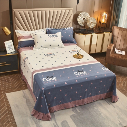 91家纺网 家纺一手货源 找家纺 （总）宝莱利家纺 2023全棉生态磨毛圆角床单