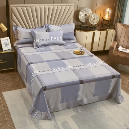 91家纺网 家纺一手货源 找家纺 （总）宝莱利家纺 2023全棉生态磨毛圆角床单