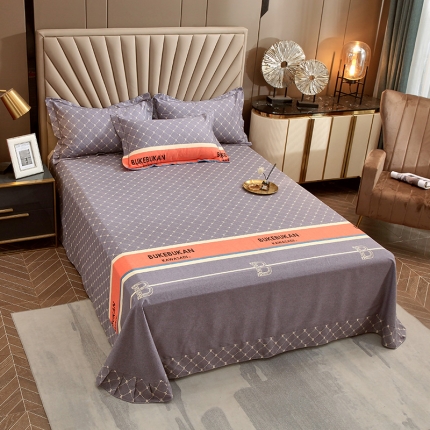 91家纺网 家纺一手货源 找家纺 （总）宝莱利家纺 2023全棉生态磨毛圆角床单