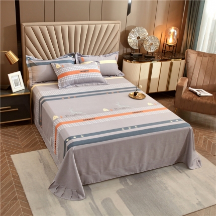 91家纺网 家纺一手货源 找家纺 （总）宝莱利家纺 2023全棉生态磨毛圆角床单