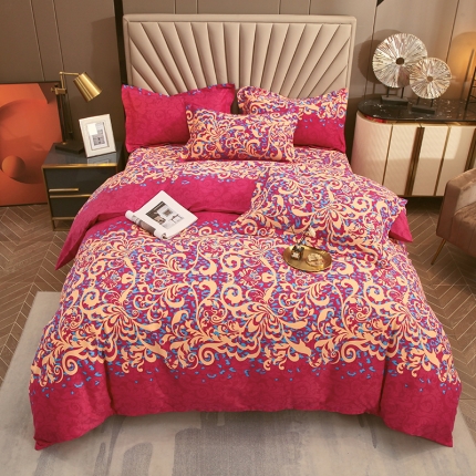 91家纺网 家纺一手货源 找家纺 （总）宝莱利家纺 2023全棉生态磨毛四件套