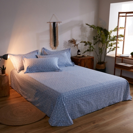 91家纺网 家纺一手货源 找家纺 （总）宝莱利家纺 2023全棉生态磨毛圆角床单