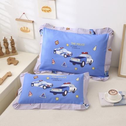 91家纺网 家纺一手货源 找家纺 （总2）吉咪兔 大版卡通花边枕套