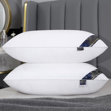 91家纺网 家纺一手货源 找家纺 天意美枕芯  2022新款磨毛亲肤枕 白色