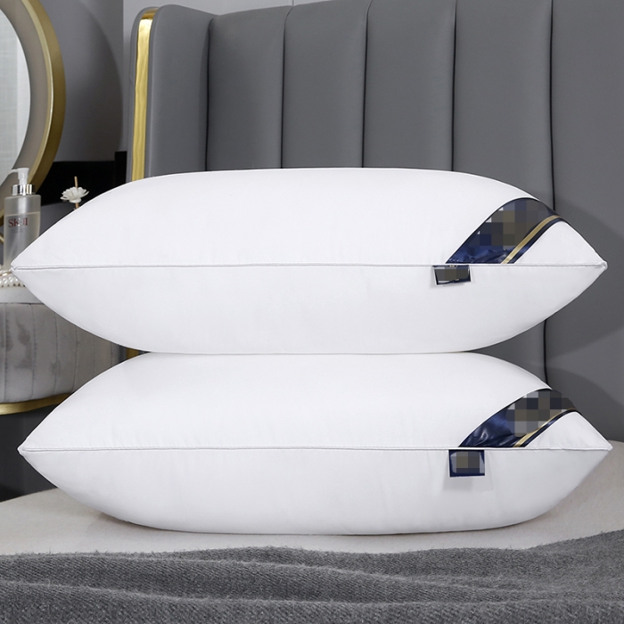 91家纺网 家纺一手货源 找家纺 天意美枕芯  2022新款磨毛亲肤枕 白色