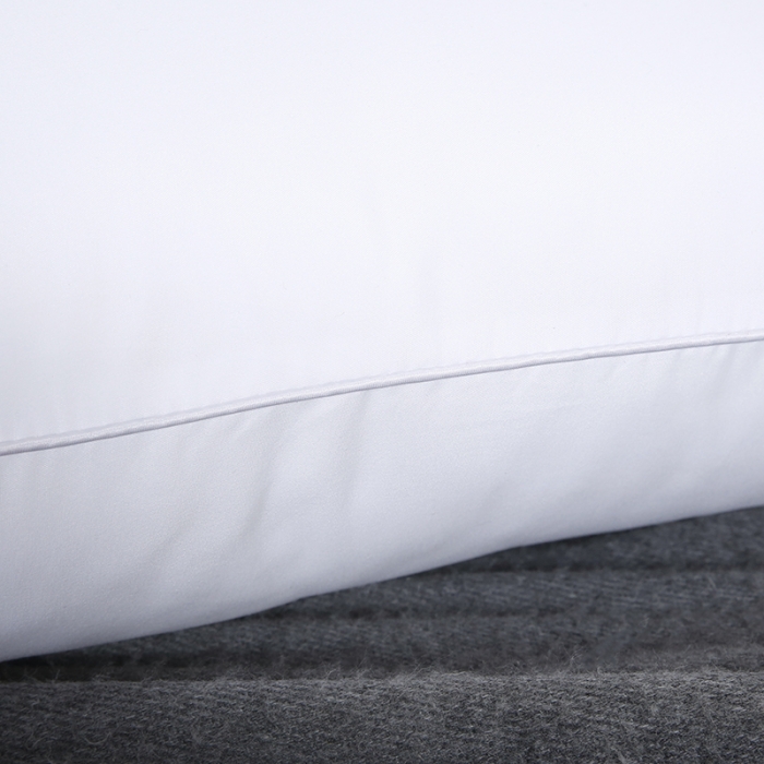 91家纺网 家纺一手货源 找家纺 天意美枕芯  2022新款磨毛亲肤枕 白色