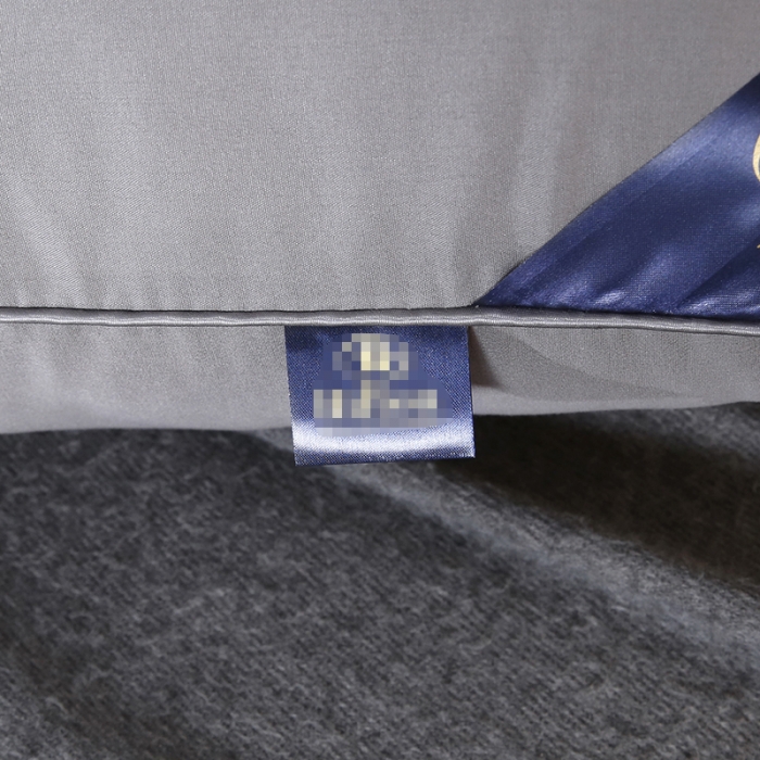 91家纺网 家纺一手货源 找家纺 天意美枕芯  2022新款磨毛亲肤枕 灰色