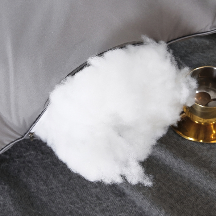 91家纺网 家纺一手货源 找家纺 天意美枕芯  2022新款磨毛亲肤枕 灰色