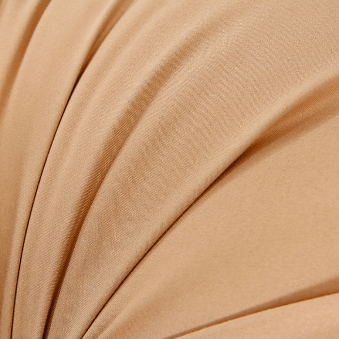 91家纺网 家纺一手货源 找家纺 天意美枕芯  2022新款磨毛亲肤枕 驼色