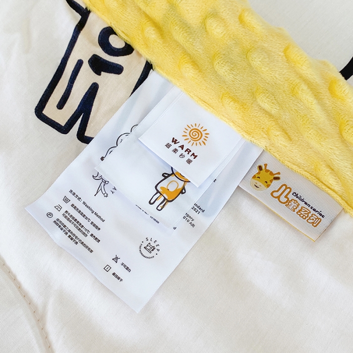 91家纺网 家纺一手货源 找家纺 一米阳光 2022新款迪士尼豆豆绒夏被四件套 维尼家族