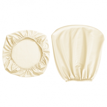 91家纺网 家纺一手货源 找家纺 PU防水弹力分体椅子套  纯色办公桌转椅套子 分体椅套