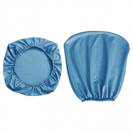 91家纺网 家纺一手货源 找家纺 PU防水弹力分体椅子套  纯色办公桌转椅套子 分体椅套