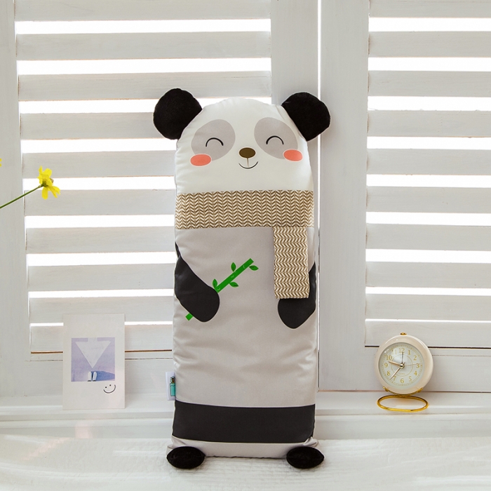 91家纺网 家纺一手货源 找家纺 总）良佐生活2022新款60支贡缎全棉儿童动物枕头24x56