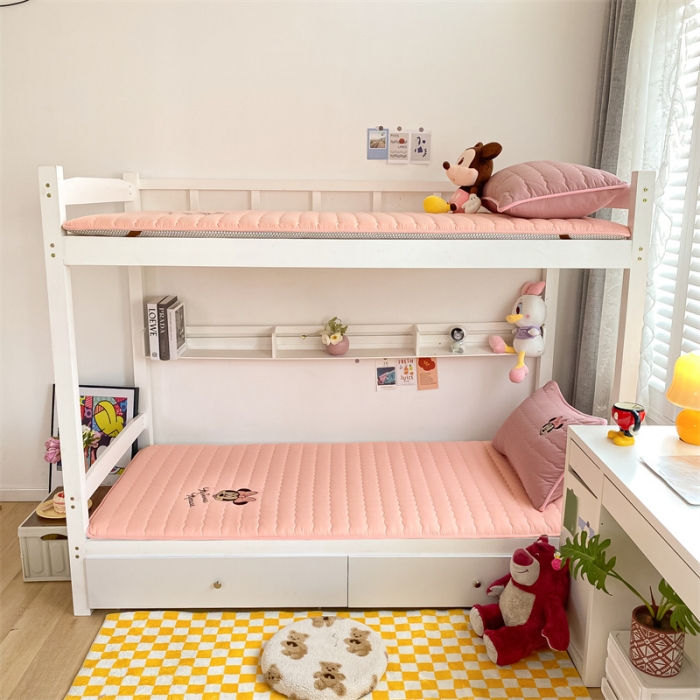 91家纺网 家纺一手货源 找家纺 鑫钰 2023新款烫画学生床垫 米妮