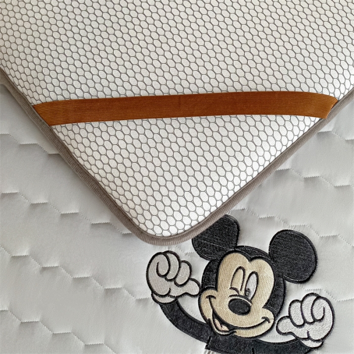 91家纺网 家纺一手货源 找家纺 鑫钰 2023新款烫画学生床垫 米奇