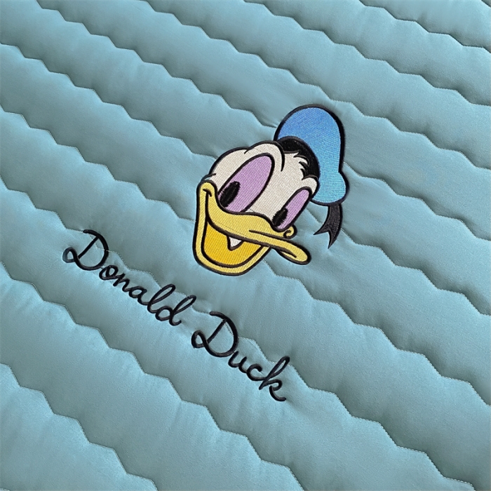 91家纺网 家纺一手货源 找家纺 鑫钰 2023新款烫画学生床垫 唐老鸭