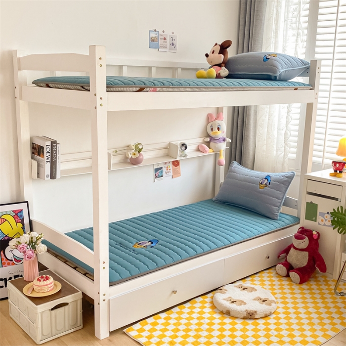 91家纺网 家纺一手货源 找家纺 鑫钰 2023新款烫画学生床垫 唐老鸭