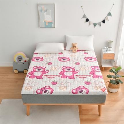 鑫钰 2023新款全棉印花迪士尼床垫 草莓熊