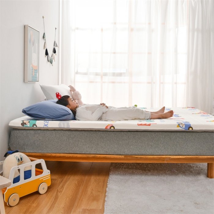 91家纺网 家纺一手货源 找家纺 鑫钰 2023新款全棉印花迪士尼床垫 西西里