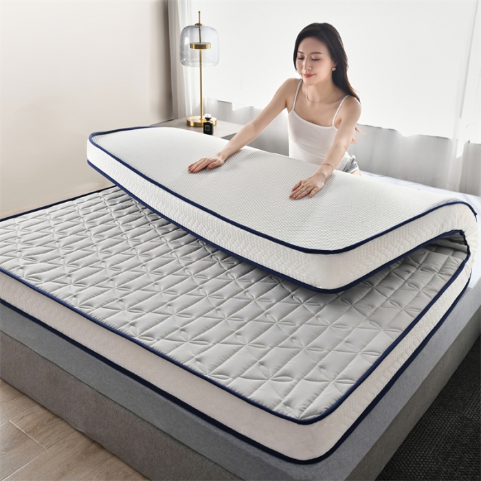 91家纺网 家纺一手货源 找家纺 鑫钰 2023新款成人蝴蝶结立体床垫 高级灰