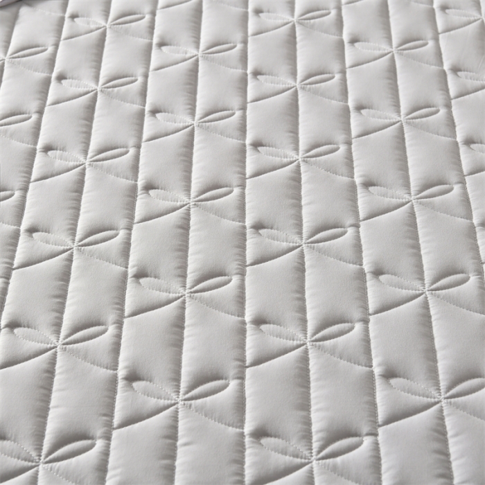 91家纺网 家纺一手货源 找家纺 鑫钰 2023新款成人蝴蝶结立体床垫 高级灰