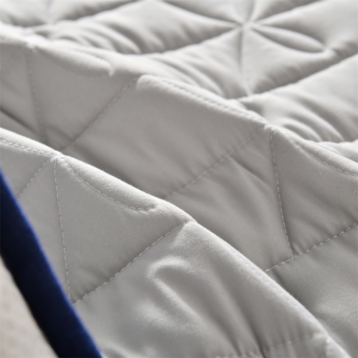 91家纺网 家纺一手货源 找家纺 鑫钰 2023新款成人蝴蝶结立体床垫 高级灰