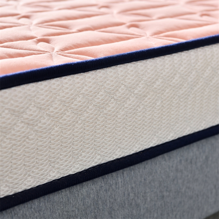 91家纺网 家纺一手货源 找家纺 鑫钰 2023新款成人蝴蝶结立体床垫 香妃粉