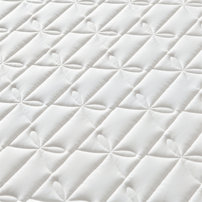 91家纺网 家纺一手货源 找家纺 鑫钰 2023新款成人蝴蝶结立体床垫 象牙白