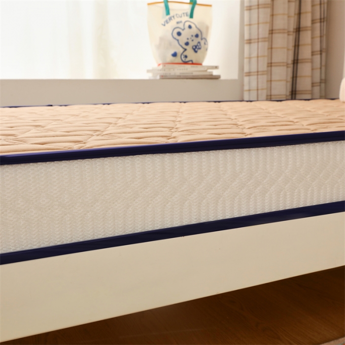 91家纺网 家纺一手货源 找家纺 鑫钰 2023新款学生蝴蝶结立体床垫 卡其