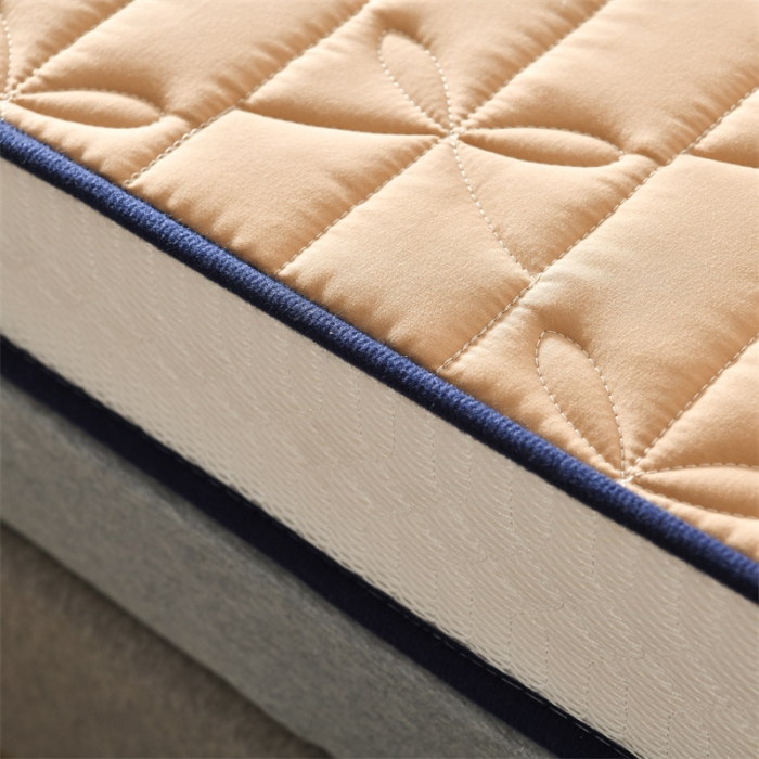 91家纺网 家纺一手货源 找家纺 鑫钰 2023新款学生蝴蝶结立体床垫 卡其