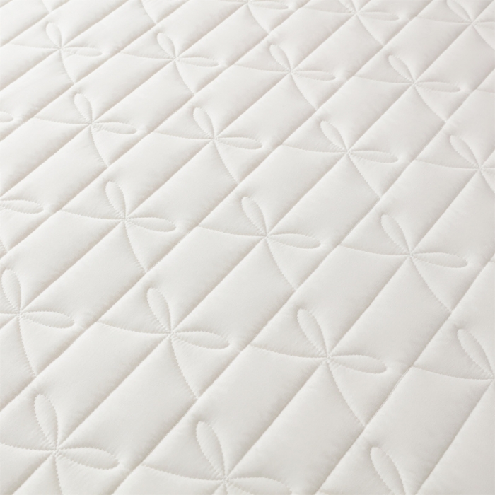 91家纺网 家纺一手货源 找家纺 鑫钰 2023新款学生蝴蝶结立体床垫 象牙白