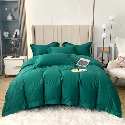 91家纺网 家纺一手货源 找家纺 总 娇逸 2022新品100支长绒棉轻奢风滚绳四件套-岚系列