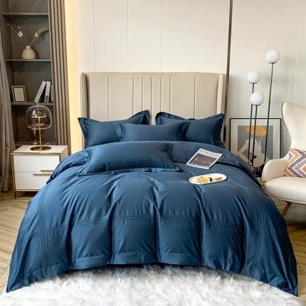 91家纺网 家纺一手货源 找家纺 总 娇逸 2022新品100支长绒棉轻奢风滚绳四件套-岚系列