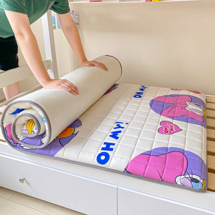 91家纺网 家纺一手货源 找家纺 鑫钰 2023新款迪士尼印花学生床垫 黛西