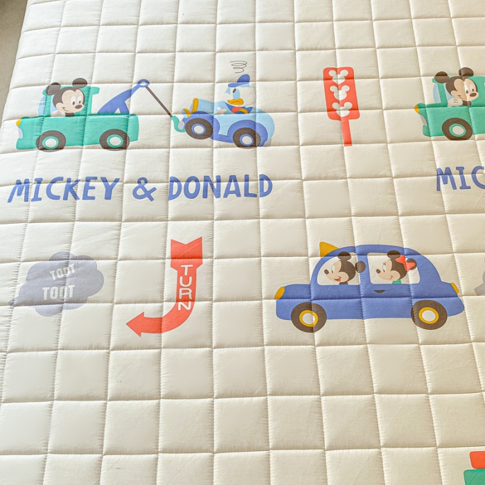 91家纺网 家纺一手货源 找家纺 鑫钰 2023新款迪士尼印花学生床垫 西西里