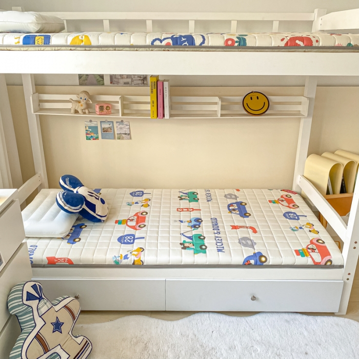 91家纺网 家纺一手货源 找家纺 鑫钰 2023新款迪士尼印花学生床垫 西西里