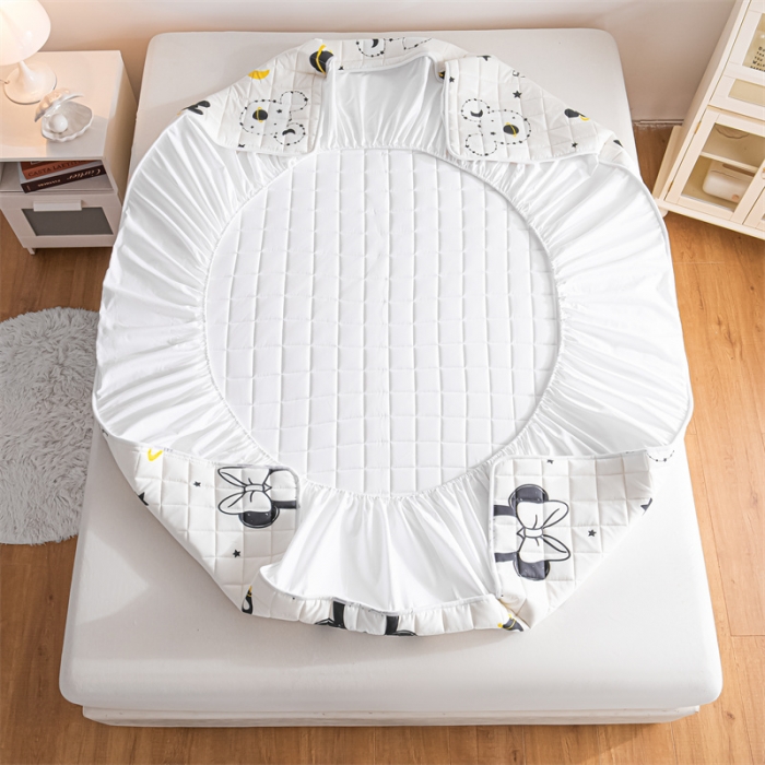 91家纺网 家纺一手货源 找家纺 （总）鑫钰 2023新款迪士尼长绒棉床笠罩