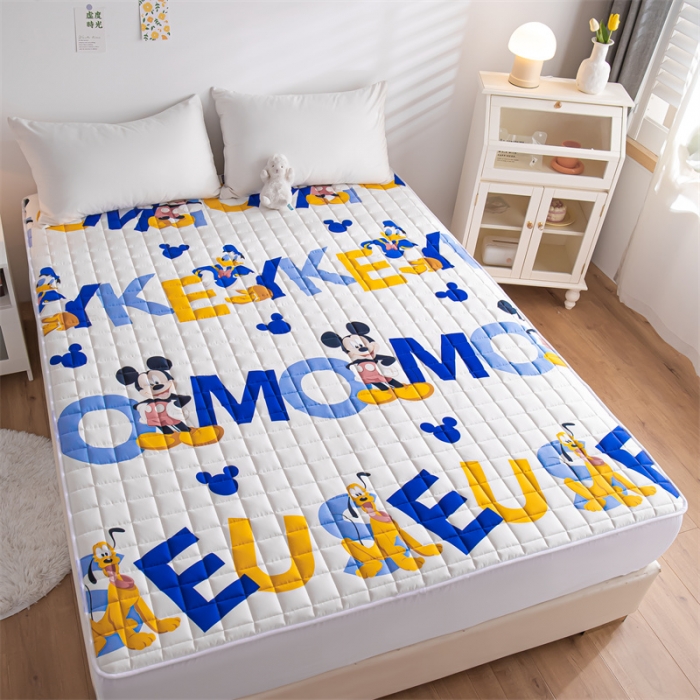 91家纺网 家纺一手货源 找家纺 鑫钰 2023新款迪士尼长绒棉床笠罩 布鲁托