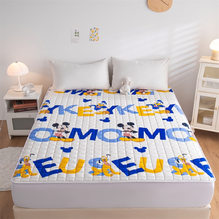 91家纺网 家纺一手货源 找家纺 鑫钰 2023新款迪士尼长绒棉床笠罩 布鲁托