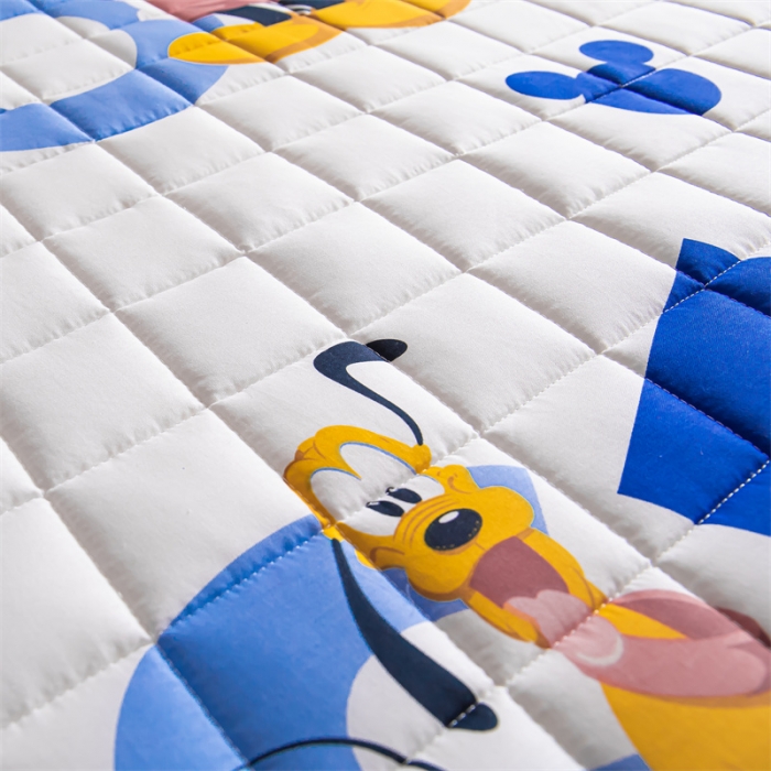 91家纺网 家纺一手货源 找家纺 鑫钰 2023新款迪士尼长绒棉床笠罩 布鲁托