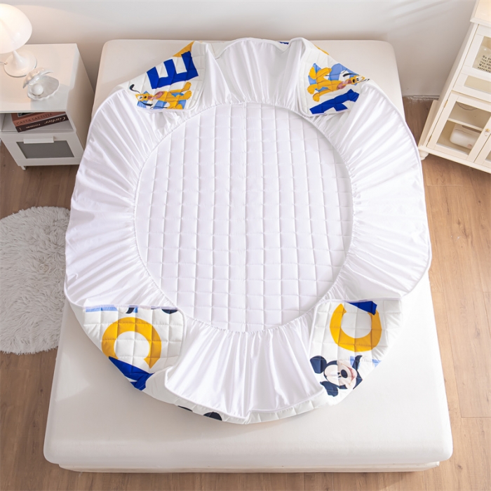 91家纺网 家纺一手货源 找家纺 鑫钰 2023新款迪士尼长绒棉床笠罩 布鲁托