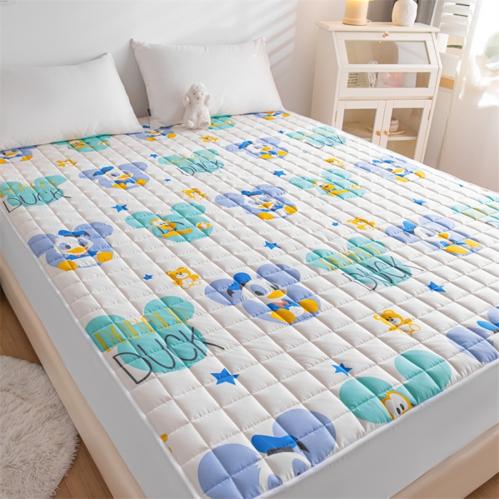 91家纺网 家纺一手货源 找家纺 鑫钰 2023新款迪士尼长绒棉床笠罩 纳德宝宝