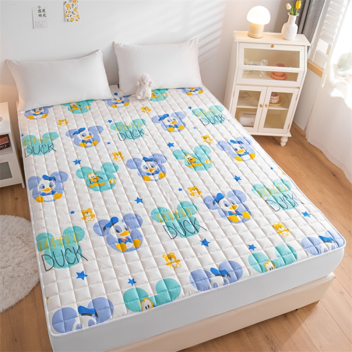 91家纺网 家纺一手货源 找家纺 鑫钰 2023新款迪士尼长绒棉床笠罩 纳德宝宝