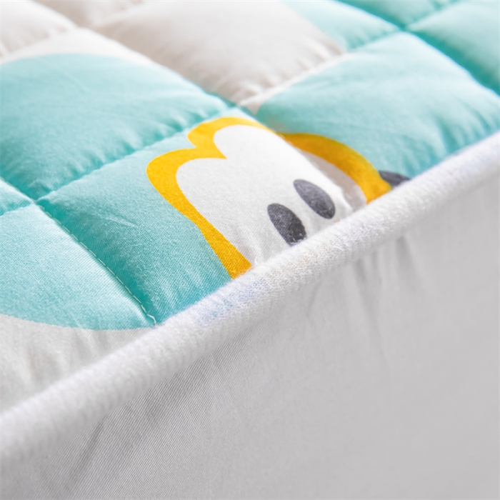 91家纺网 家纺一手货源 找家纺 鑫钰 2023新款迪士尼长绒棉床笠罩 纳德宝宝