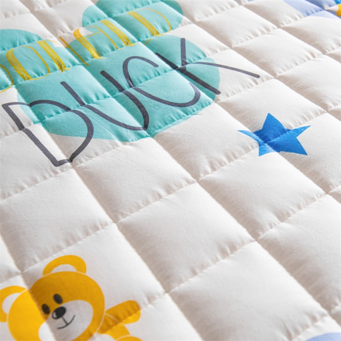 91家纺网 家纺一手货源 找家纺 鑫钰 2023新款迪士尼长绒棉床笠罩 纳德宝宝