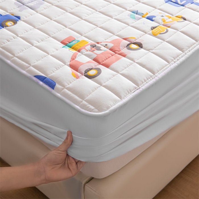 91家纺网 家纺一手货源 找家纺 鑫钰 2023新款迪士尼长绒棉床笠罩 西西里