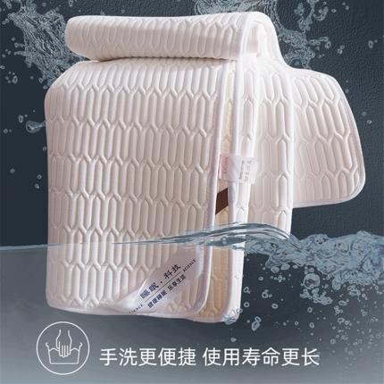 鑫钰 2023新款全棉乳胶床护垫 纯净白