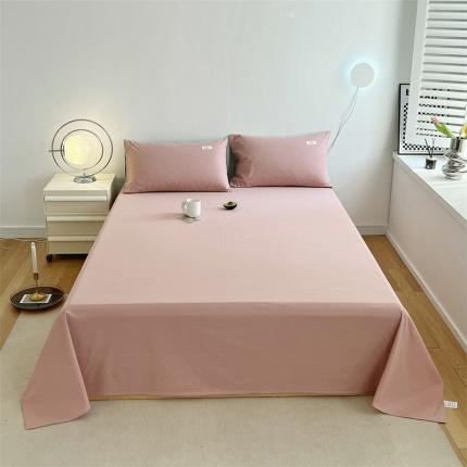 91家纺网 家纺一手货源 找家纺 （总）798家纺 2022新款纯色全棉水洗棉单品床单