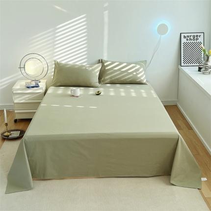 91家纺网 家纺一手货源 找家纺 （总）798家纺 2022新款纯色全棉水洗棉单品床单